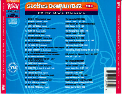 Various - Sixties Downunder Vol. 3 CD