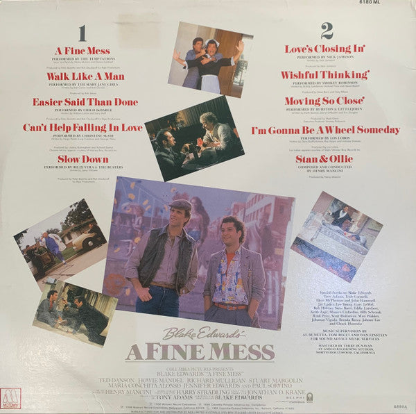 Soundtrack - A Fine Mess Vinyl LP (Used)
