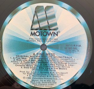 Soundtrack - A Fine Mess Vinyl LP (Used)