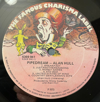Alan Hull - Pipedream Vinyl LP (Used)
