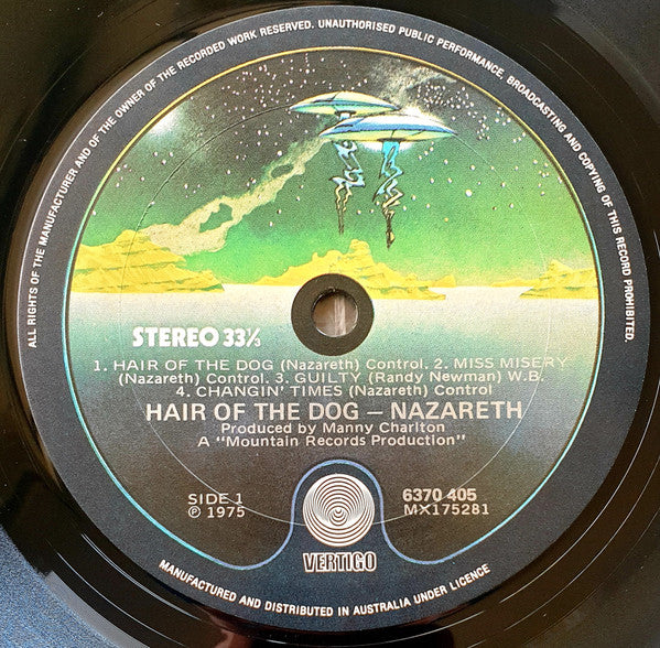 Nazareth - Hair Of The Dog Vinyl LP (Used)