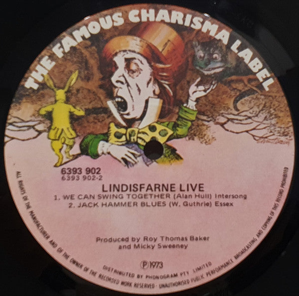 Lindisfarne - Lindisfarne Live Vinyl LP (Used)