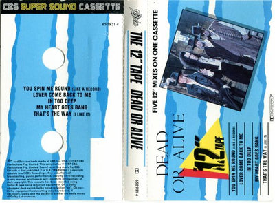Dead Or Alive - The 12" Tape (Five 12" Mixes On One Cassette) Cassette Tape