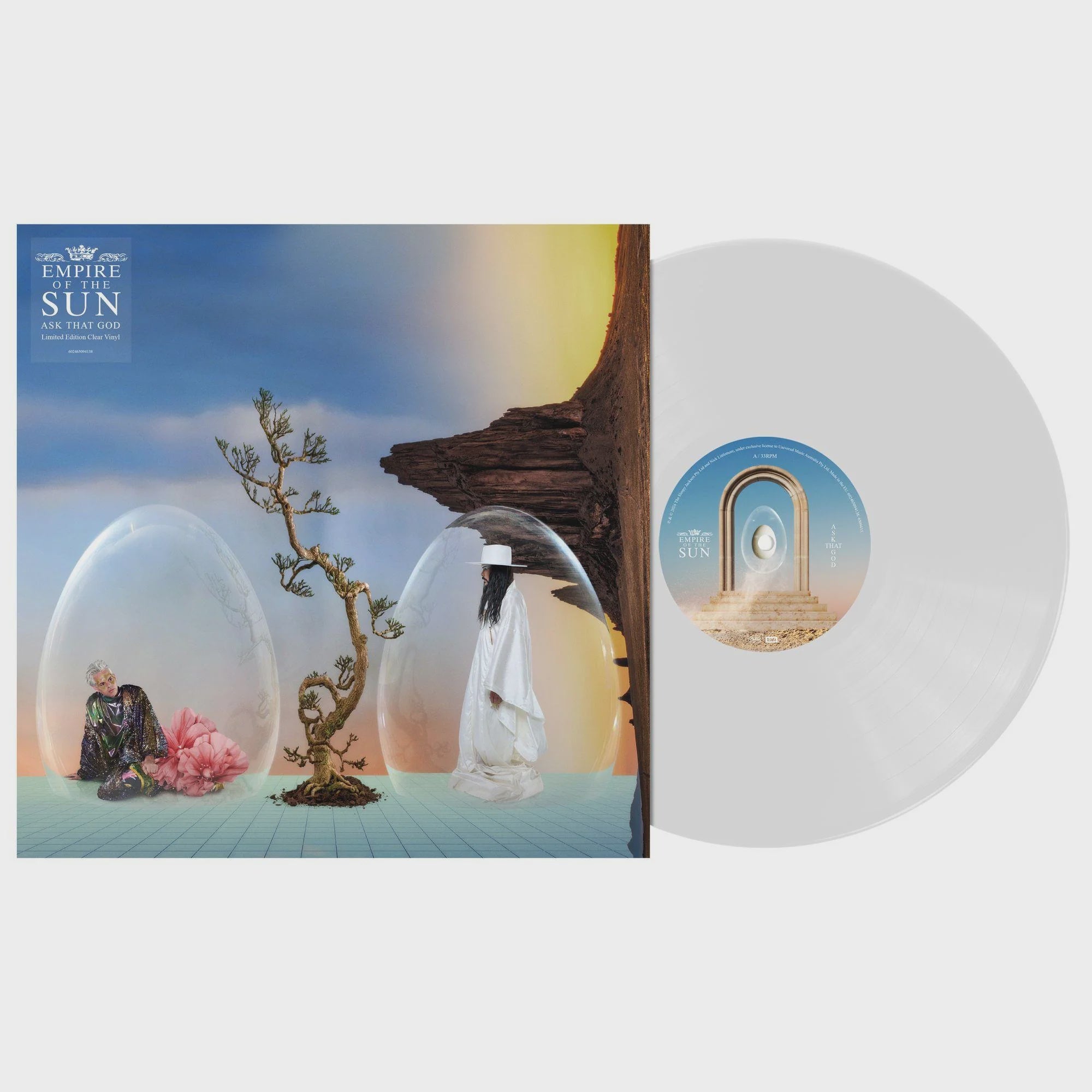 Empire Of The Sun - Ask That God Clear Coloured Vinyl LP