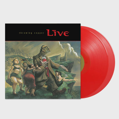 Live - Throwing Copper Australian Exclusive Transparent Red Vinyl 2LP