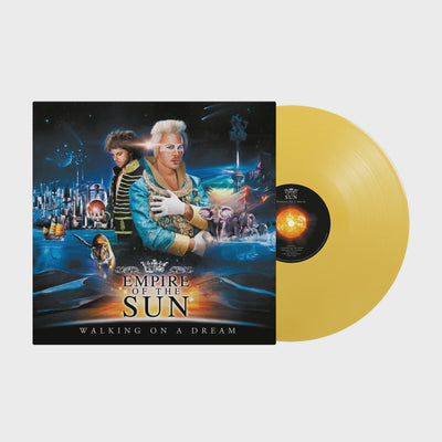 Empire Of The Sun - Walking On A Dream Mustard Yellow Coloured Vinyl LP