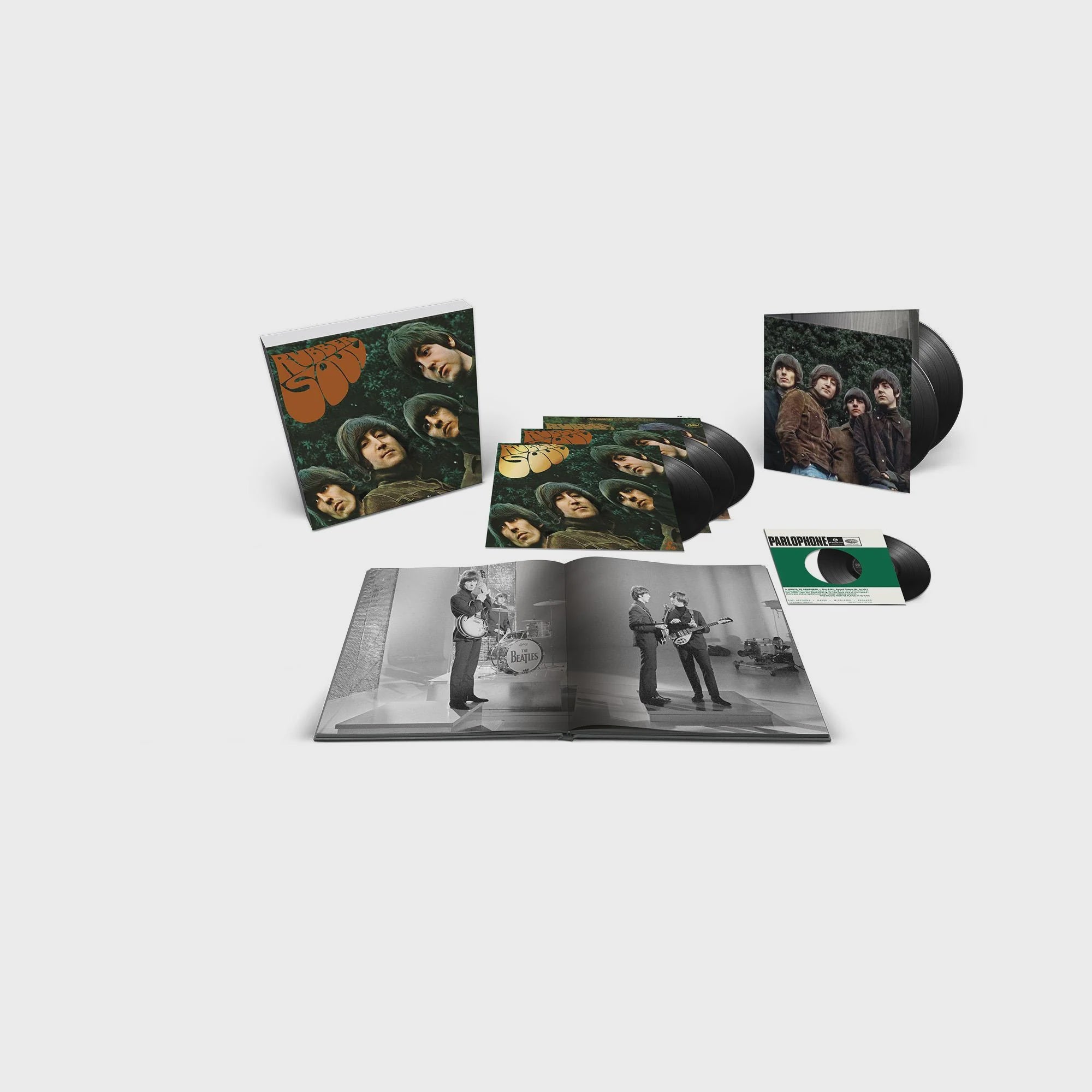 Beatles - Rubber Soul Special Edition Super Deluxe Box Set Vinyl 5LP + 7" Vinyl Single