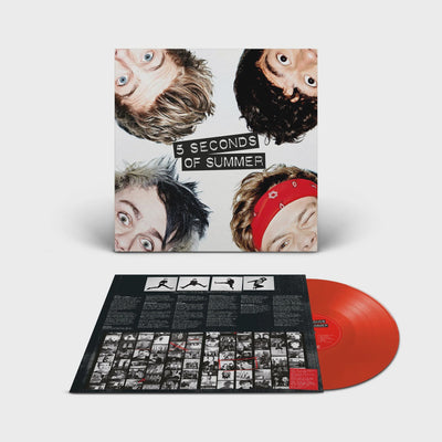 5 Seconds Of Summer - 5 Seconds Of Summer 10th Anniversary Red Coloured Vinyl LP