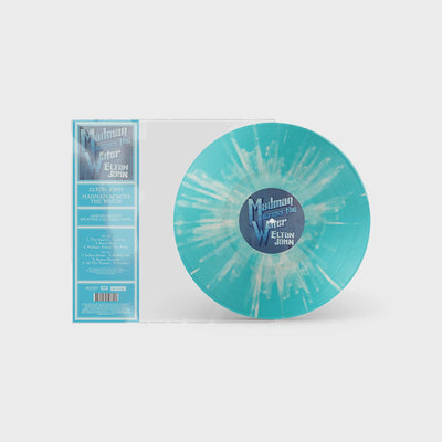 Elton John - Madman Across The Water Blue/White Splatter Vinyl LP