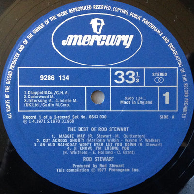 Rod Stewart - The Best Of Rod Stewart Gatefold Vinyl 2LP (Used)