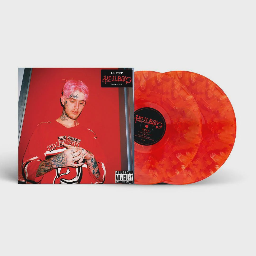 Lil Peep - Hellboy Fire Red Coloured Vinyl 2LP