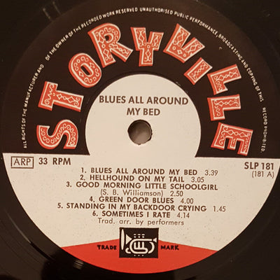 Various Artists - Blues All Around My Bed Vinyl LP (Used)