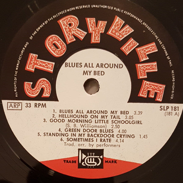 Various Artists - Blues All Around My Bed Vinyl LP (Used)
