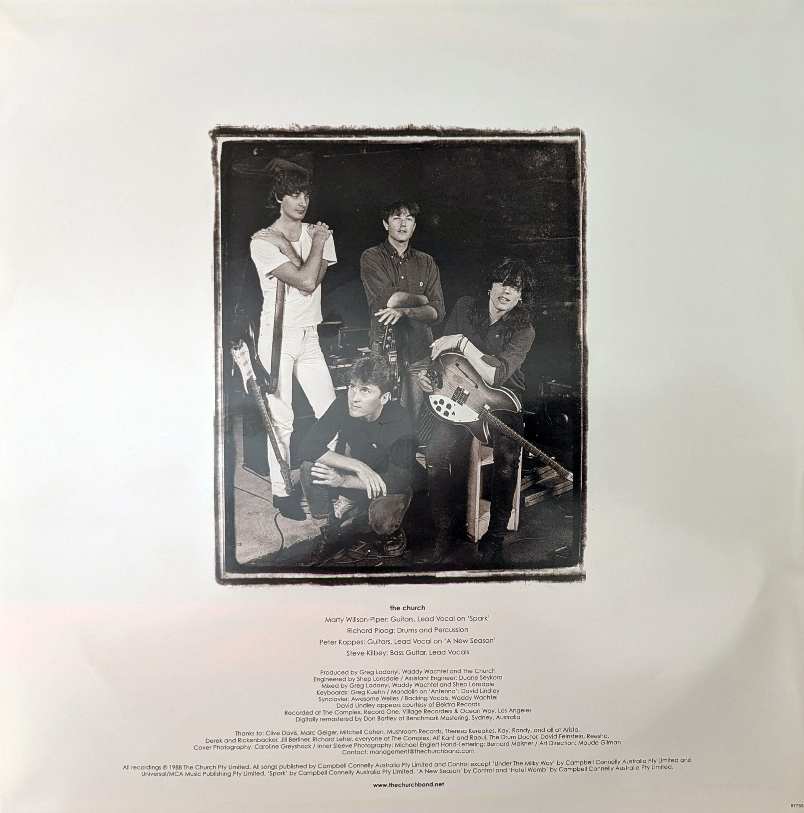 Church - Starfish Autographed Limited Edition White Coloured Vinyl LP (Used)
