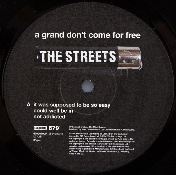 Streets - A Grand Don't Come For Free Vinyl 2LP (Used)
