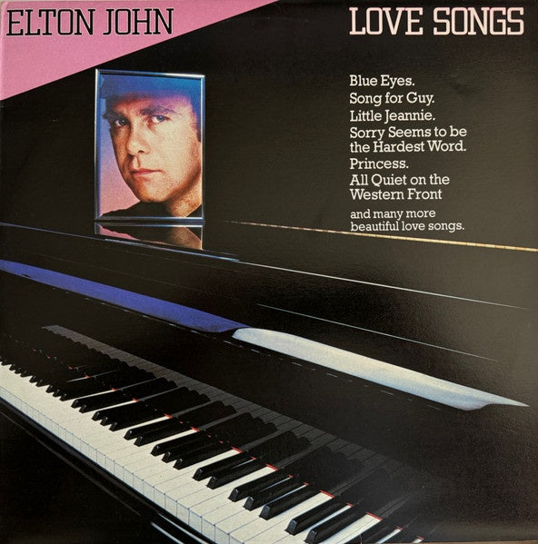 Elton John - Love Songs Compilation Vinyl LP (Used)