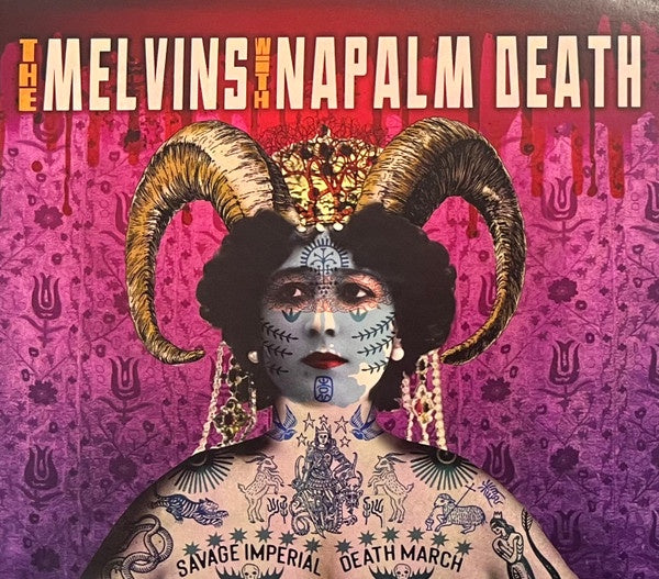 Melvins With Napalm Death - Savage Imperial Death March CD