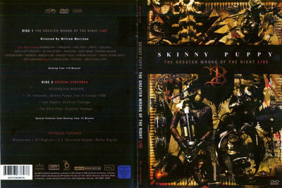 Skinny Puppy – The Greater Wrong Of The Right - Live 2DVD