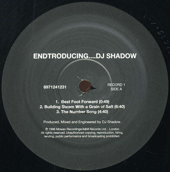 DJ Shadow - Endtroducing... Vinyl 2LP (Used)