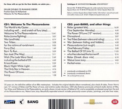 Frankie Goes To Hollywood – Welcome To The Pleasuredome Deluxe 2CD