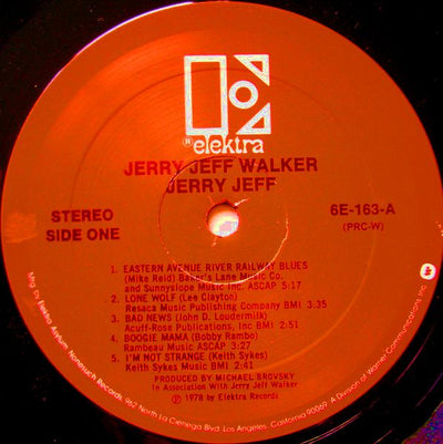 Jerry Jeff Walker - Jerry Jeff Vinyl LP (Used)