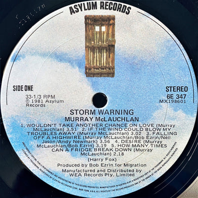 Murray McLauchlan - Storm Warning Vinyl LP (Used)