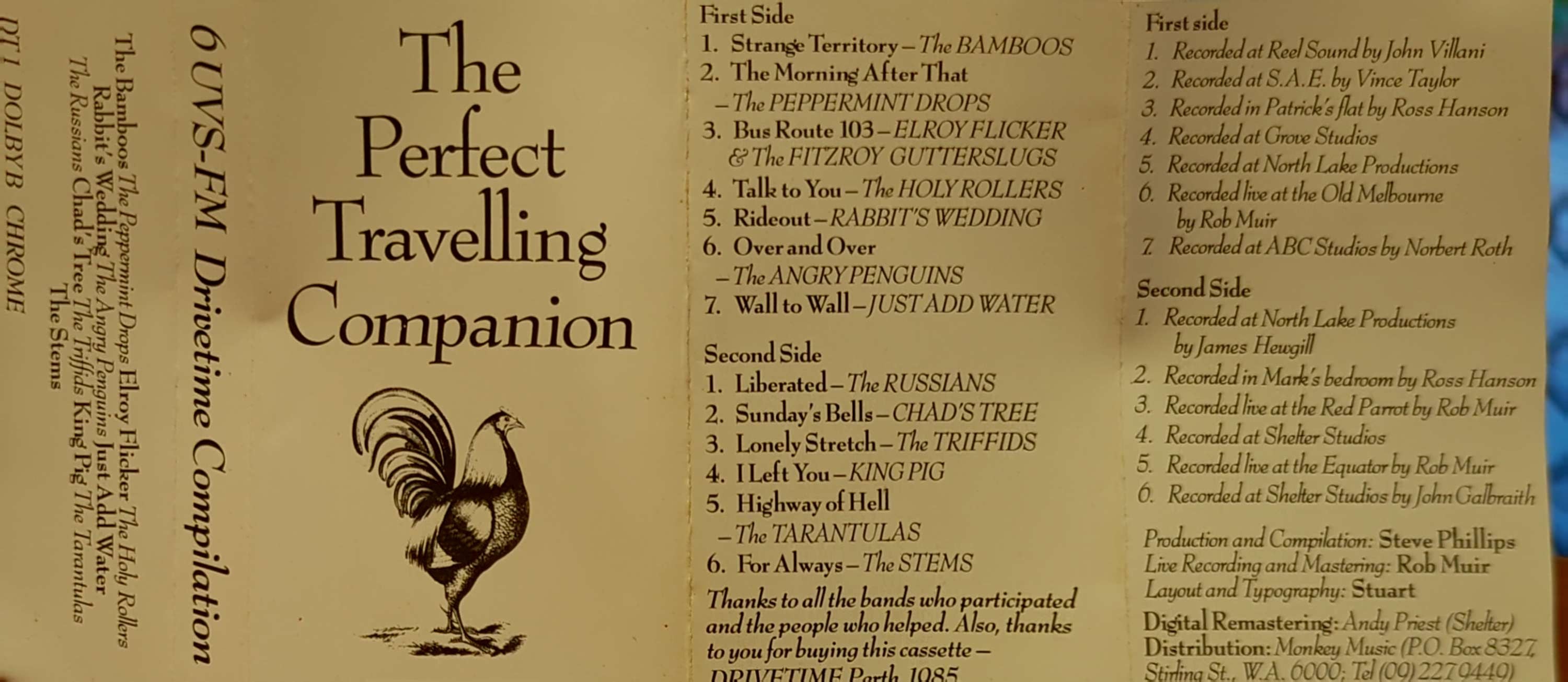 Various Artists - 6UVS Drivetime Compilation Cassette Tape