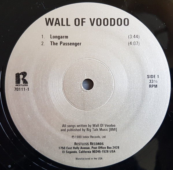 Wall Of Voodoo - Wall Of Voodoo Vinyl LP (Used)