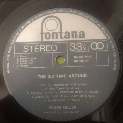 Roger Miller - The 3rd Time Around Vinyl LP (Used)