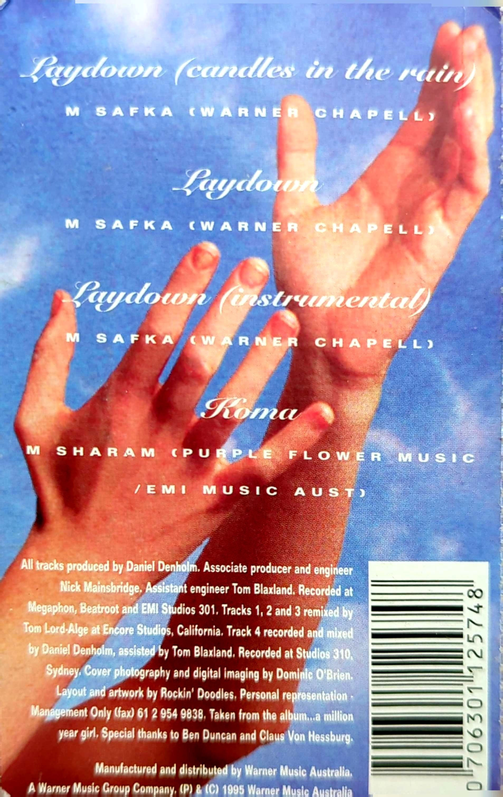 Max Sharam - Laydown Cassette Single