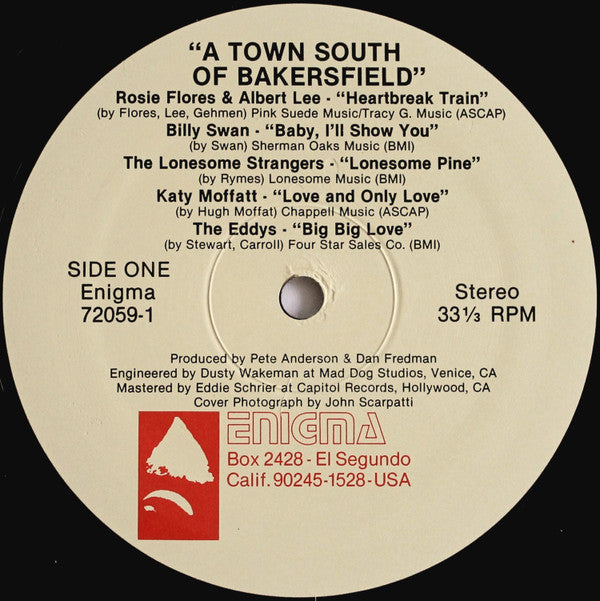 Various Artists - A Town South Of Bakersfield Vinyl LP (Used)