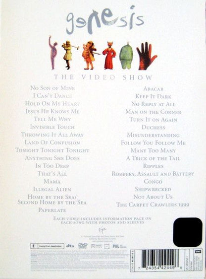 Genesis – The Video Show DVD