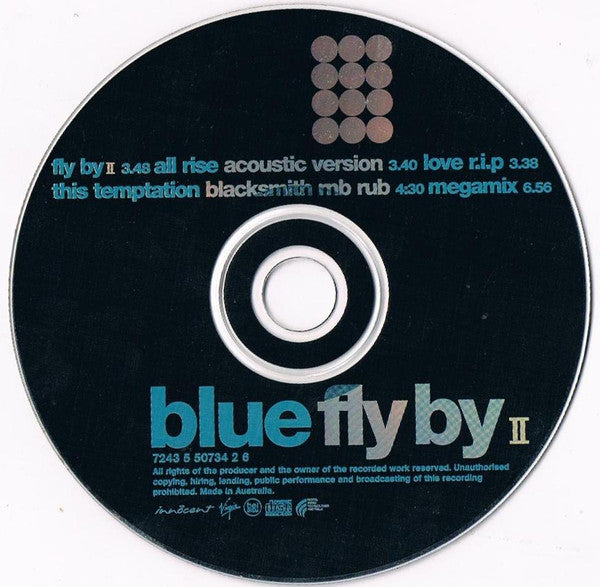 Blue - Fly By II 5 Track CD Single