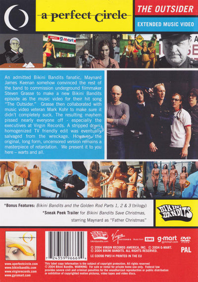 A Perfect Circle – Lost In The Bermuda Triangle DVD