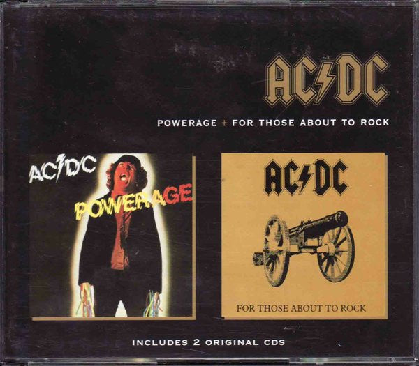 AC/DC - Powerage + For Those About To Rock 2CD