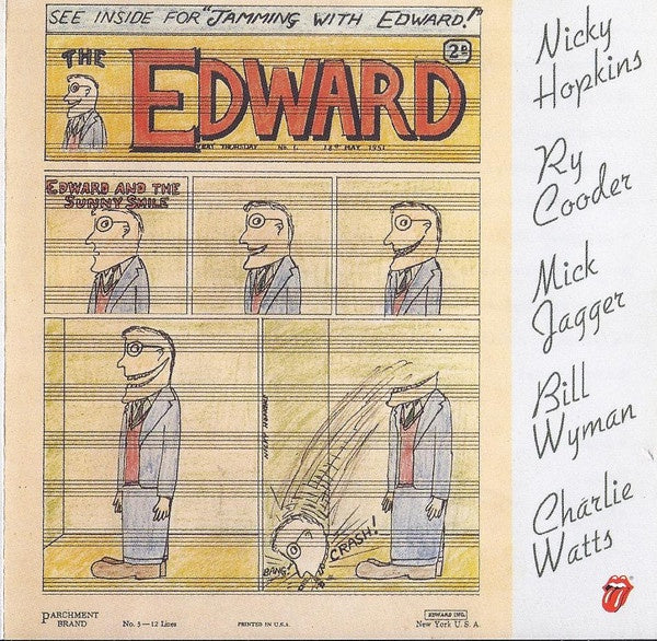Nicky Hopkins, Ry Cooder, Mick Jagger, Bill Wyman & Charlie Watts - Jamming With Edward! CD