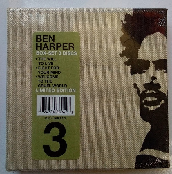 Ben Harper ‎– 3 Box Set SEALED 3CD