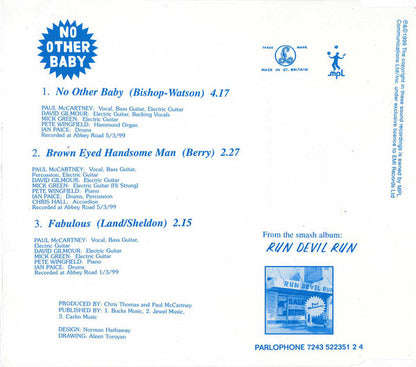 Paul McCartney - No Other Baby CD Single