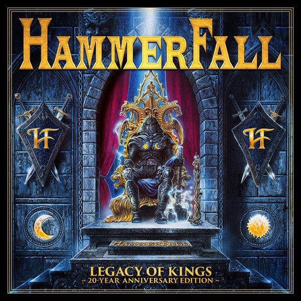 HammerFall - Legacy Of Kings (20th Anniversary Edition) 2CD+DVD Box Set