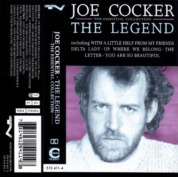 Joe Cocker – The Legend (The Essential Collection) Cassette Tape