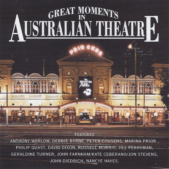Soundtrack - Great Moments In Australian Theatre CD