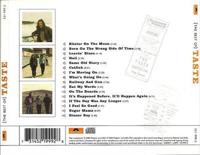 Taste – The Best Of Taste CD