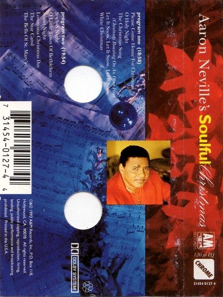 Aaron Neville – Aaron Neville's Soulful Christmas Cassette Tape