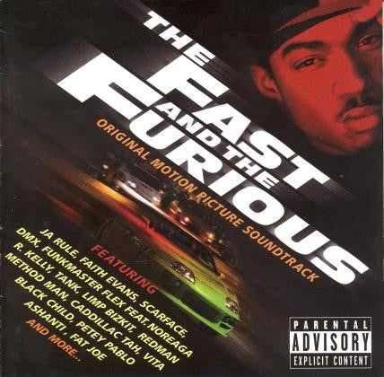 Various Artists- The Fast And The Furious (Original Motion Picture Soundtrack) CD