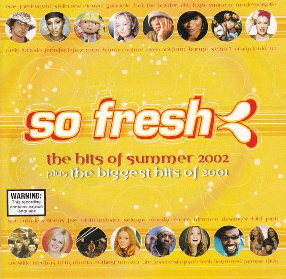Various Artists - So Fresh: The Hits Of Summer 2002 Plus The Biggest Hits Of 2001 2CD