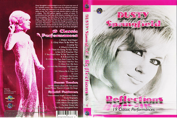 Dusty Springfield – Reflections DVD