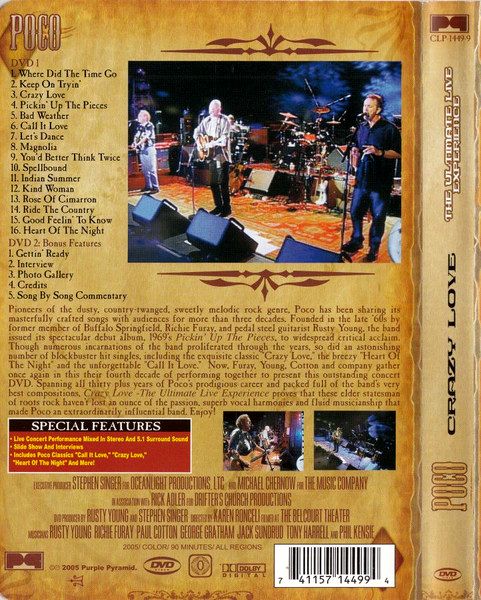 Poco – Crazy Love: The Ultimate Live Experience 2DVD