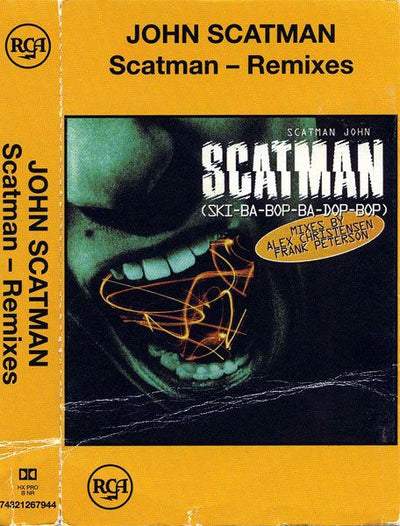 Scatman John - Scatman - Remixes Cassette Single Tape