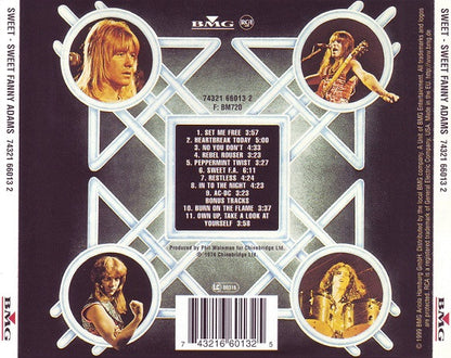 Sweet - Sweet Fanny Adams CD