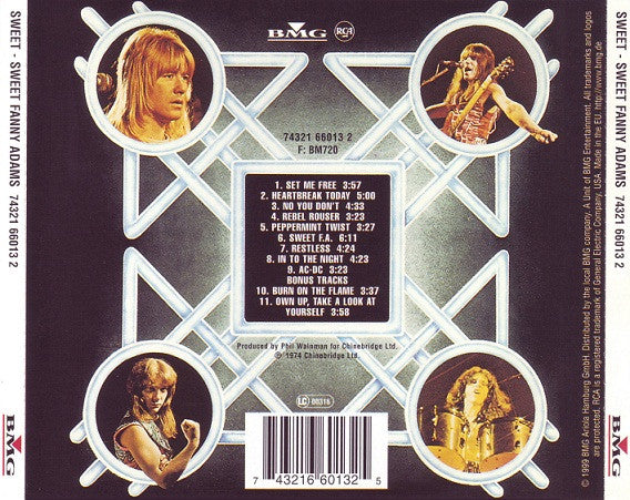 Sweet - Sweet Fanny Adams CD